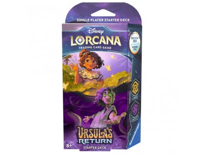 Disney Lorcana: Ursula's Return- Starter Deck Amber & Amethyst