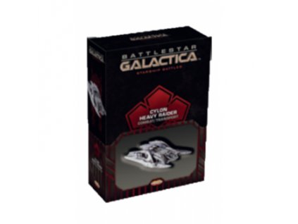 Ares Games - Battlestar Galactica Starship Battles - Spaceship Pack: Cylon Heavy Raider (Combat/Transport)