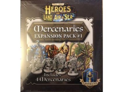 Gamelyn Games - Heroes of Land, Air & Sea: Mercenary Pack 1