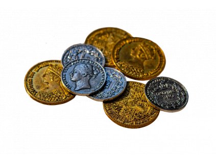 Phalanx Games - Nanty Narking: 50 Victorian Metal Coins