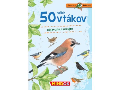 Mindok - Expedice příroda: 50 našich vtákov - SK