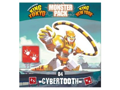 King of Tokyo: Monster Pack - Cyber tooth (kompatibilní s King of New York)