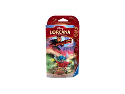 karetni hra lorcana reign of jafar ruby steel starter deck mulan stitch 600w[1]