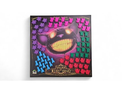 Meeplíci do Války v Říši divů insert MitroCZECH organizer BoardGameHolic