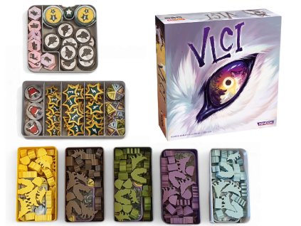 Vlci -  insert MitroCZECH organizer BoardGameHolic