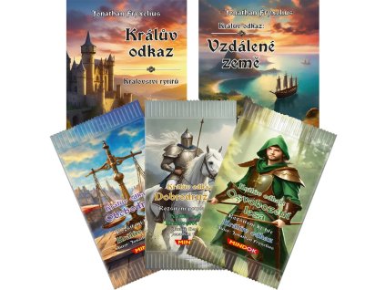 Králův odkaz: Království rytířů - Výhodný set Kingdom Legacy: Feudal Kingdom CZ (core game + 4 expansions)