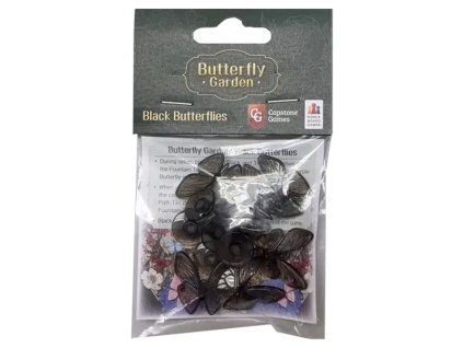 Butterfly Garden: Black Butterflies