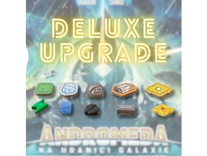 Andromeda Na hranici galaxie deluxe upgrade MitroCZECH BoardGameHolic 3Dresources