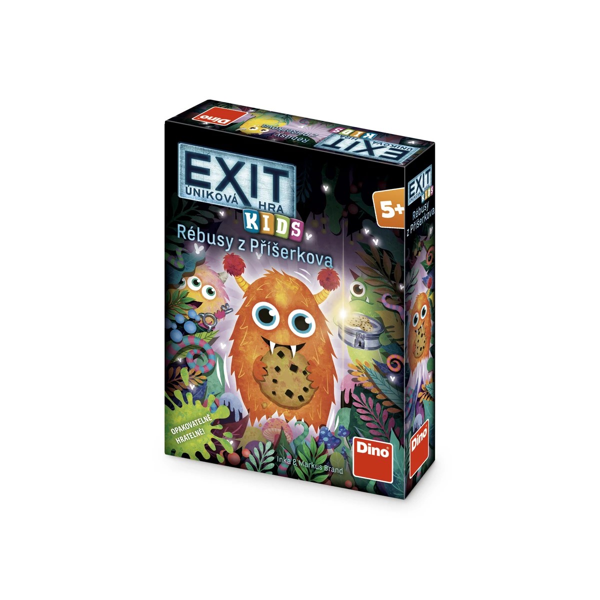 Dino EXIT Úniková hra kids: Rébusy z Příšerkova Párty hra