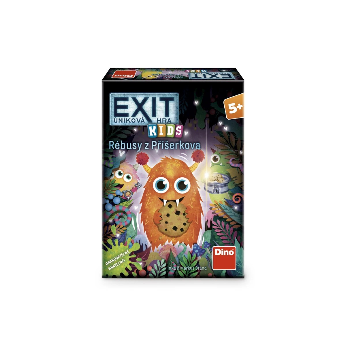 Dino Exit úniková hra pro děti: Rébusy z Příšerkova EXIT: The Game - Kids: Riddles in Monsterville (CZ)