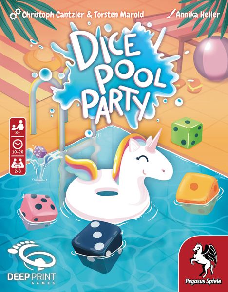 Deep Print games Dice Pool Party Bazén plný kostek (EN)
