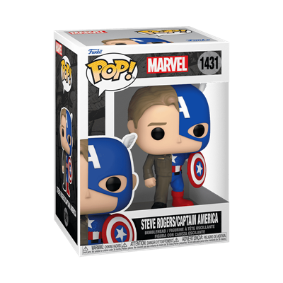 FunkoPop Funko POP! Marvel: Split - Steve Rogers/Captain America