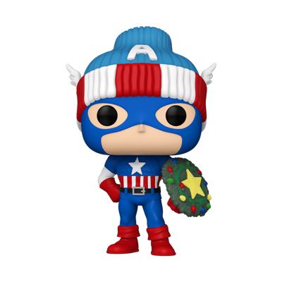 FunkoPop Funko POP! Marvel: Holiday S4 - Captain America