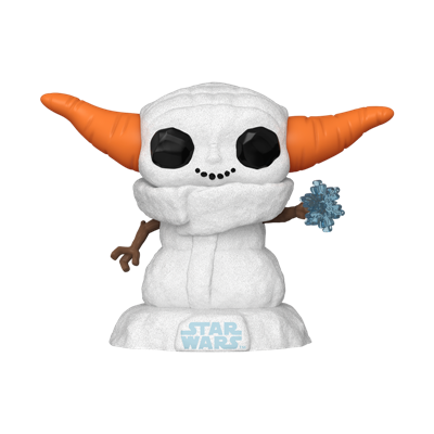 FunkoPop Funko POP! Star Wars: Mandalorian Holiday - Grogu Snowman