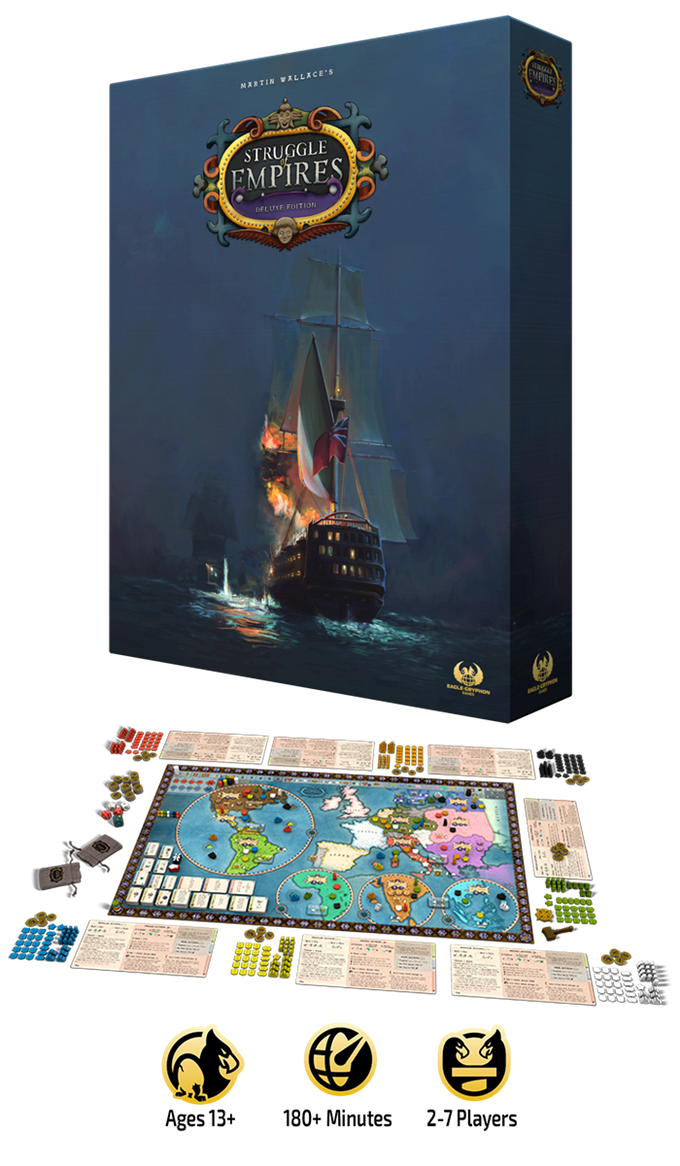 Eagle-Gryphon Games Struggle of Empires - Deluxe Edition EN/DE Obrázek