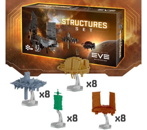 Titan Forge Games EVE: War for New Eden - Structures Set