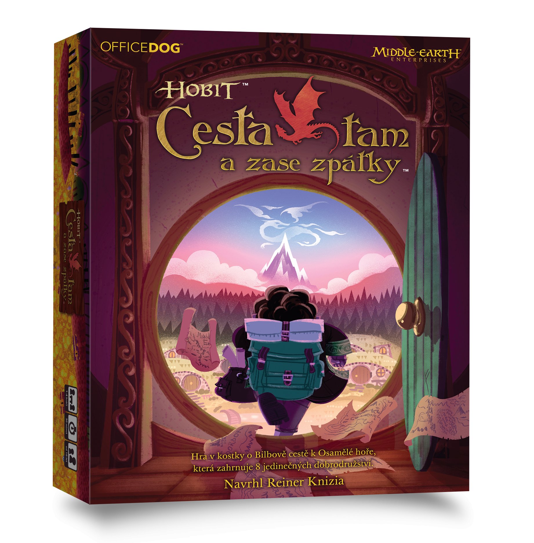 Asmodee Czech Republic Hobit: Cesta tam a zase zpátky (The Hobbit: There and Back Again)