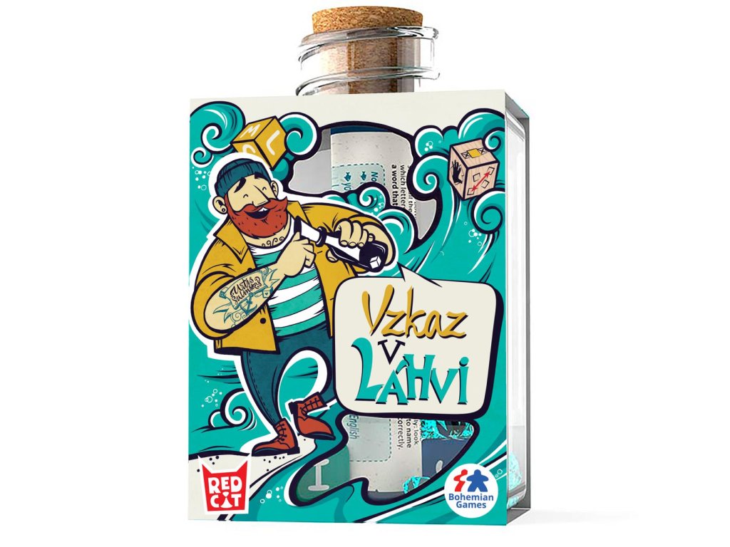Bohemian Games Vzkaz v láhvi Massage in a Bottle (CZ)