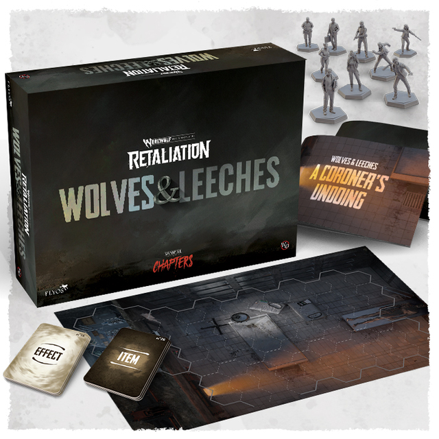 Flyos Games Werewolf The Apocalypse Retaliation Wolves & Leeches US