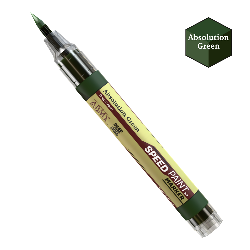 Army Painter - Speedpaint Marker: Absolution Green