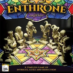 Smirk & Dagger Games Enthrone Retail verze s kartonovými komponentami