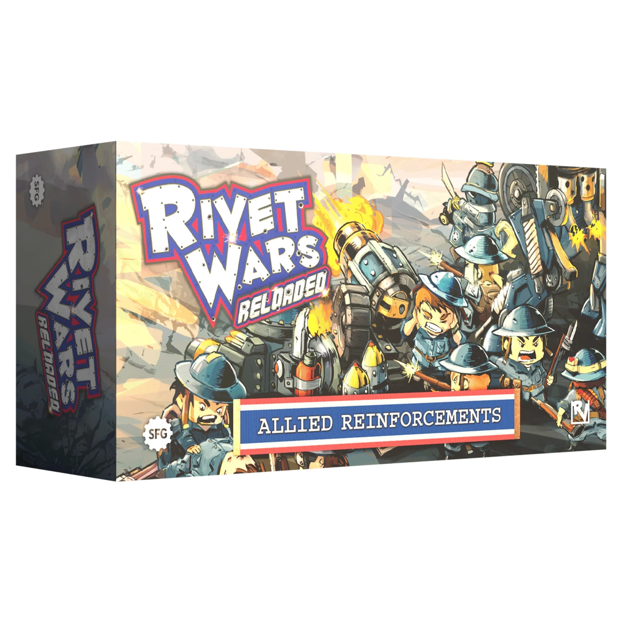 Steamforged Games Ltd. Rivet Wars Reloaded Allied Reinforcements