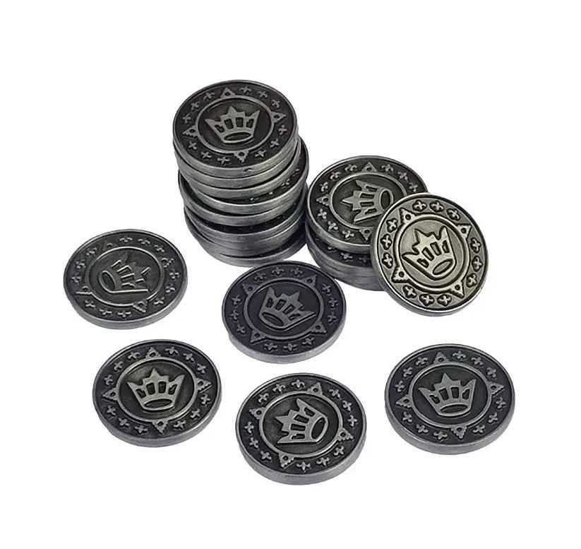 Lucky Duck Games Destinies: Witchwood Deluxe Metal Experience Tokens