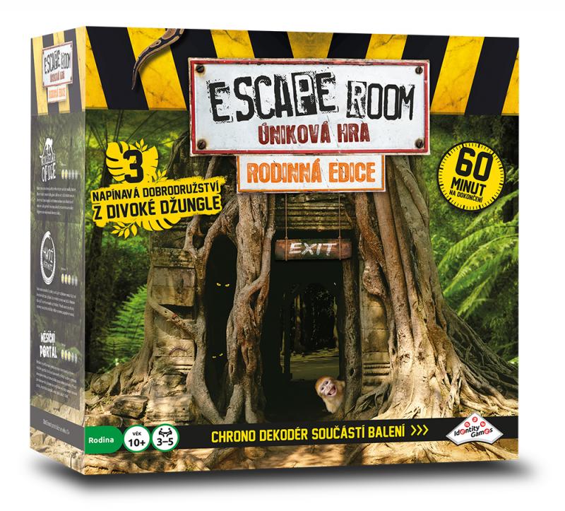 Asmodee Czech Republic Poškozené - ESCAPE ROOM: Úniková hra - Rodinná edice