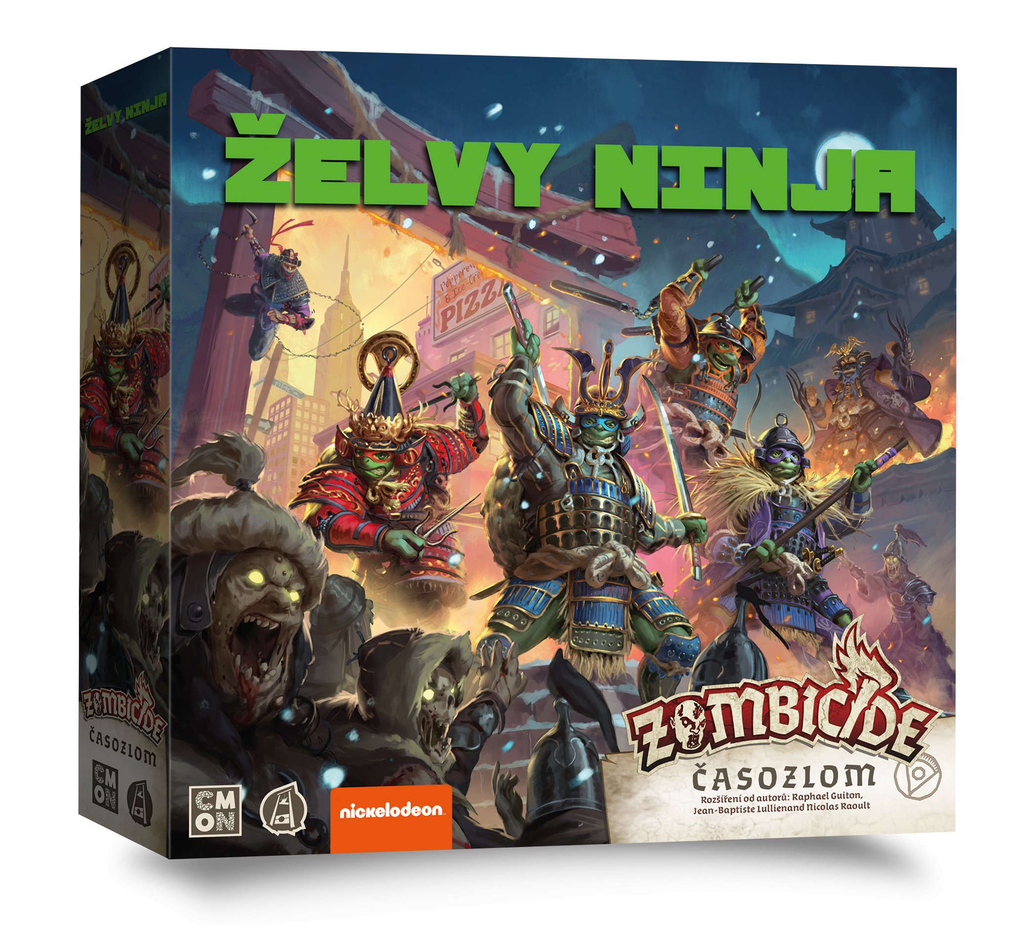 Asmodee Czech Republic Poškozené - Zombicide: Želvy Ninja – Časozlom