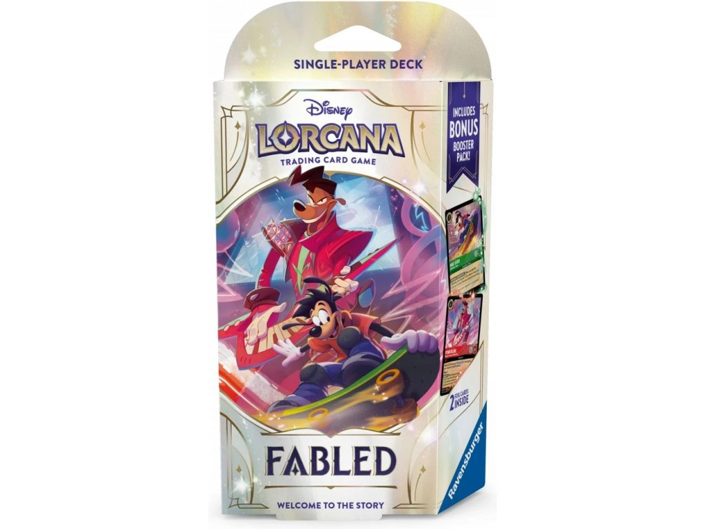 Ravensburger Disney Lorcana: Fabled - Starter Deck Emerald & Ruby
