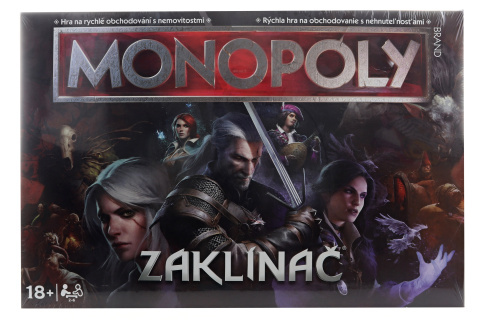 Hasbro Gaming Poškozené - Monopoly: Zaklínač
