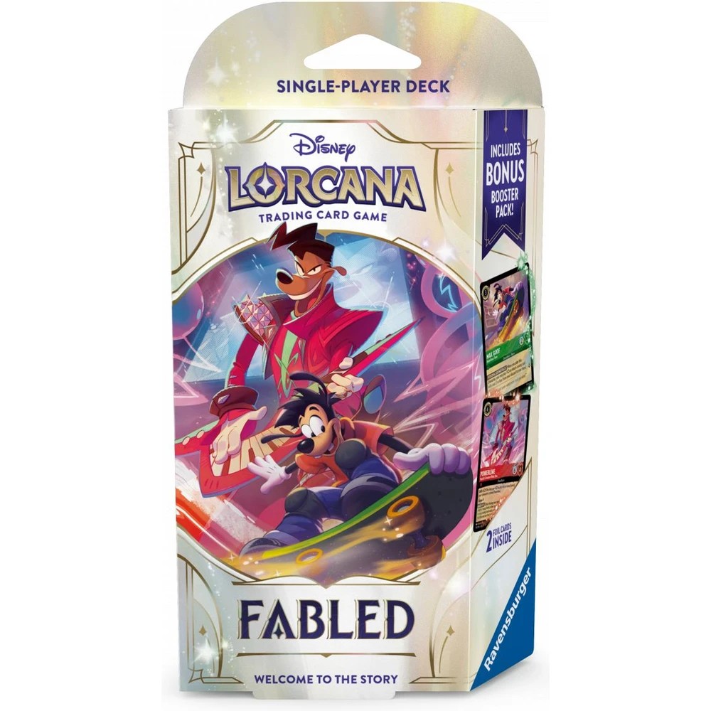 Ravensburger Disney Lorcana: Fabled - Starter Deck Amber & Sapphire