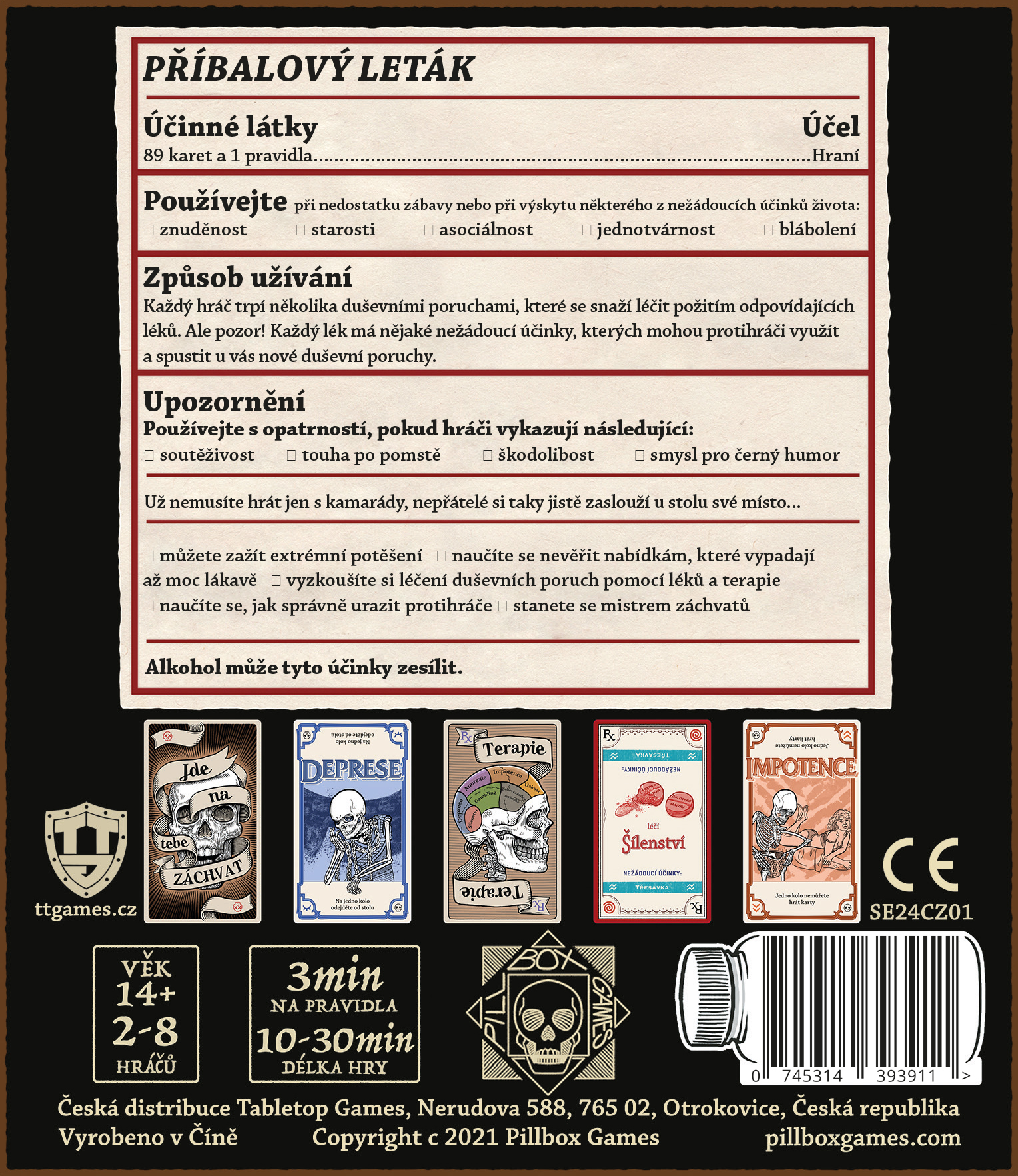 TTGames Nežádoucí účinky Obrázek