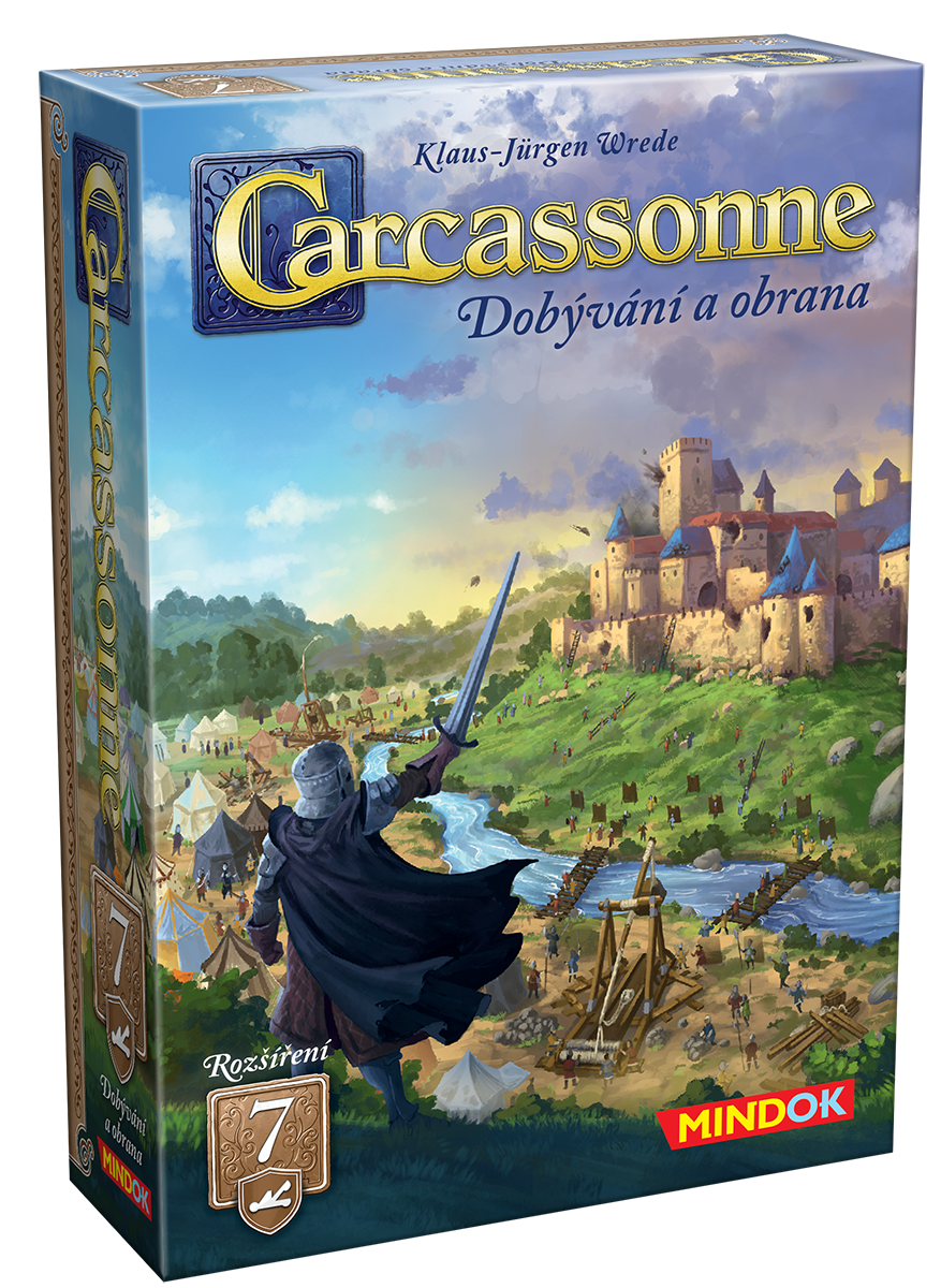 Mindok Carcassonne rozšíření 7: Dobývání a obrana (2025) rozšíření 1