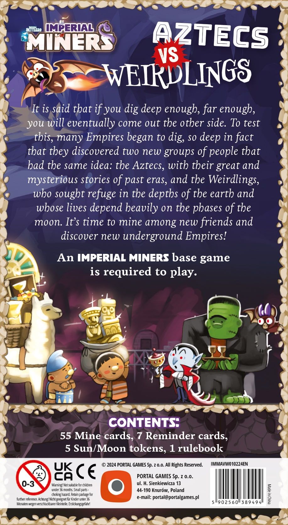 Portal Imperial Miners: Aztecs vs Weirdlings