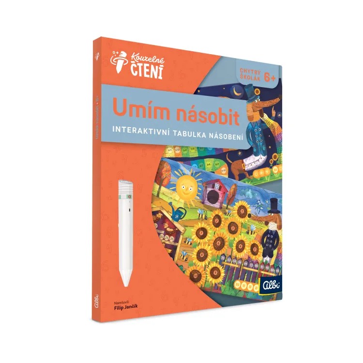 Albi Kouzelné čtení: Umím násobit - Interaktivní tabulka