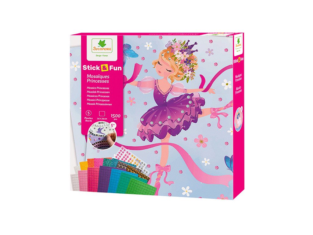 Sycomore Stick & Fun - mozaika - princezny baletky