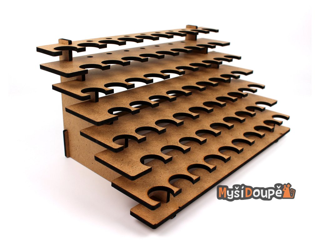 Myší Doupě Stojan na barvy Army Painter/Vallejo - stohovatelný Obrázek