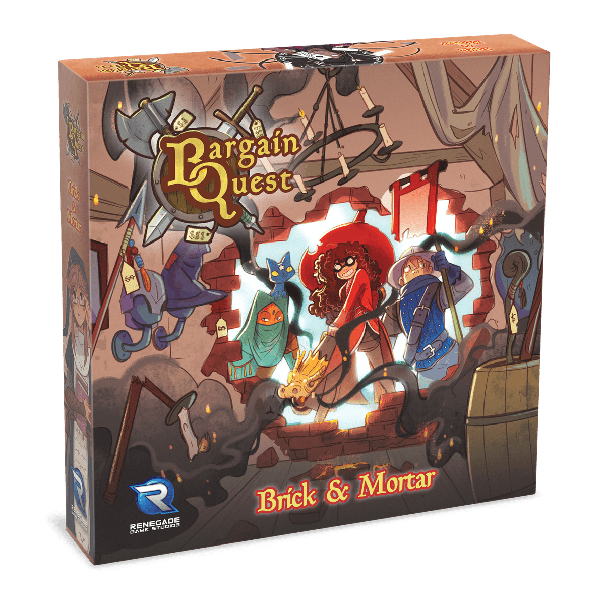 Renegade Game Studios Bargain Quest: Brick & Mortar