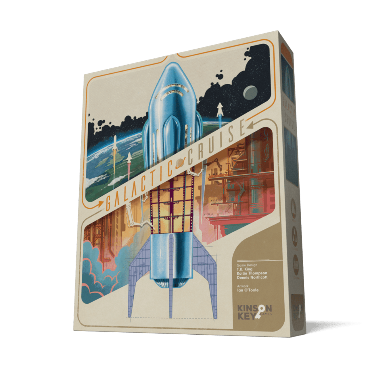 Kinson Key Games Poškozené - Galactic Cruise - EN
