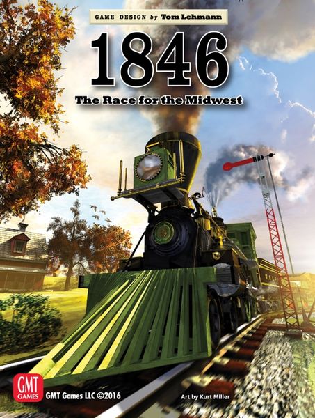 GMT Games Poškozené - 1846: The Race to the Midwest 2nd Printing