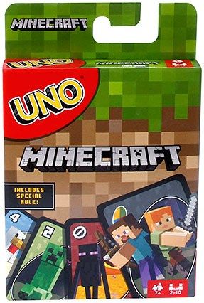 Mattel Poškozené - UNO Minecraft