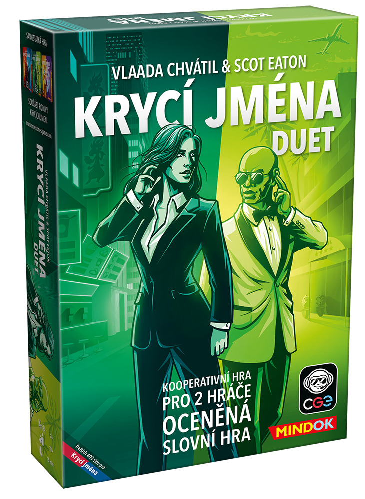 Mindok Krycí jména: Duet 2025 (Codenames: Duet CZ)