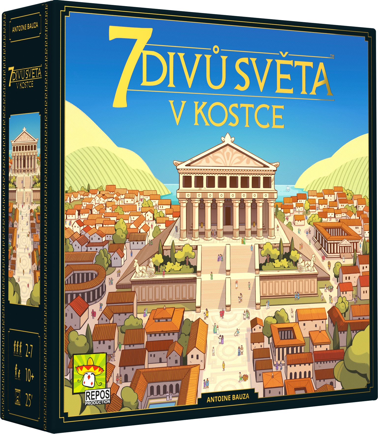 Asmodee Czech Republic 7 Divů světa v kostce (7 Wonders Dice CZ)