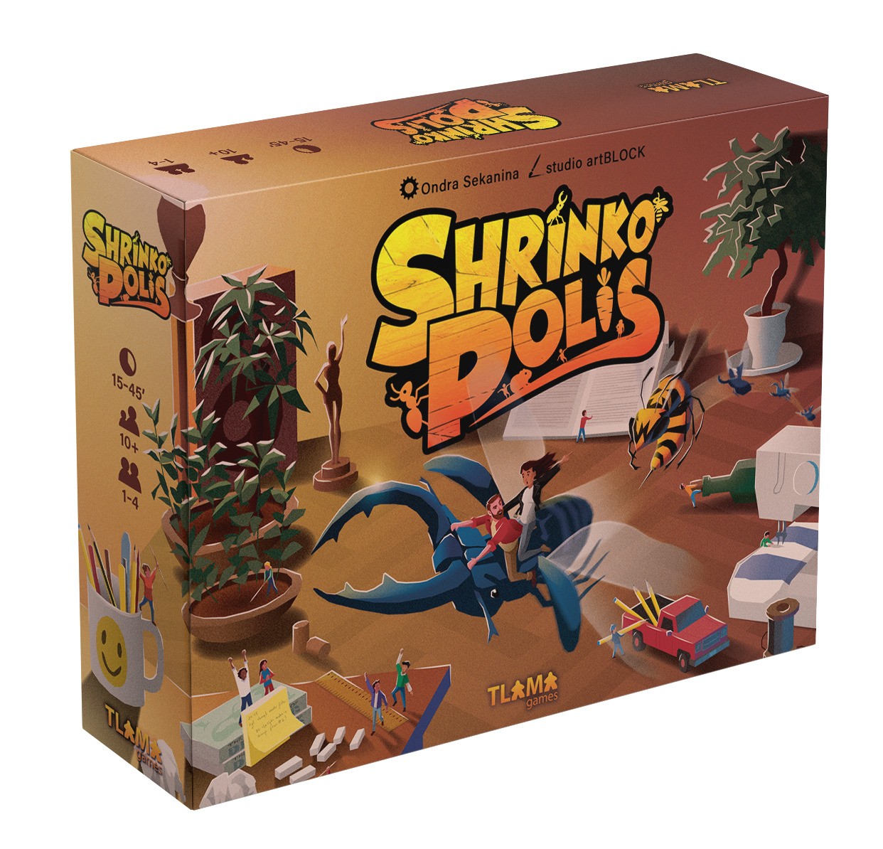 TLAMA games Shrinkopolis CZ/EN