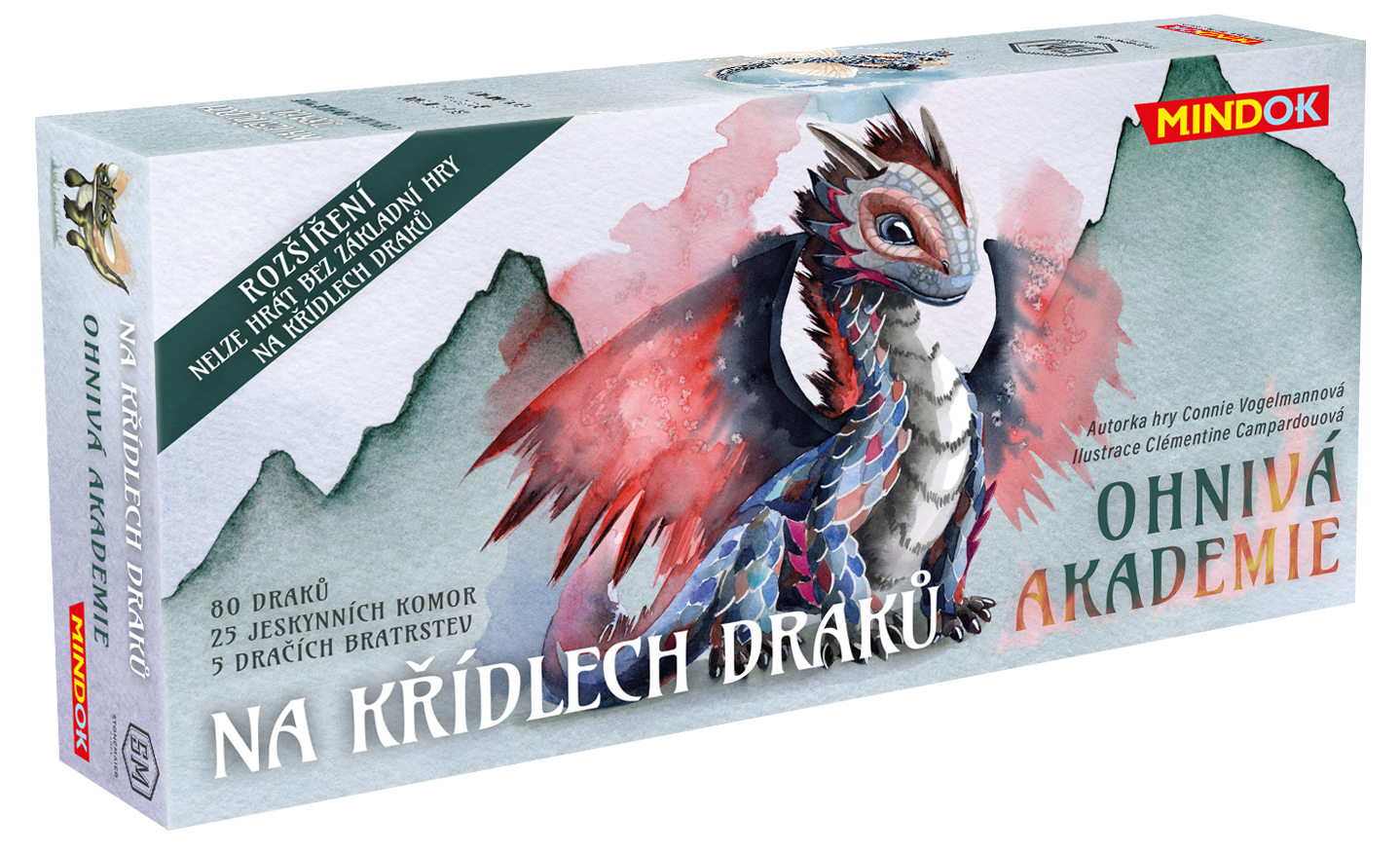 Mindok Na křídlech draků: Ohnivá akademie (Wyrmspan: Dragon Academy CZ)