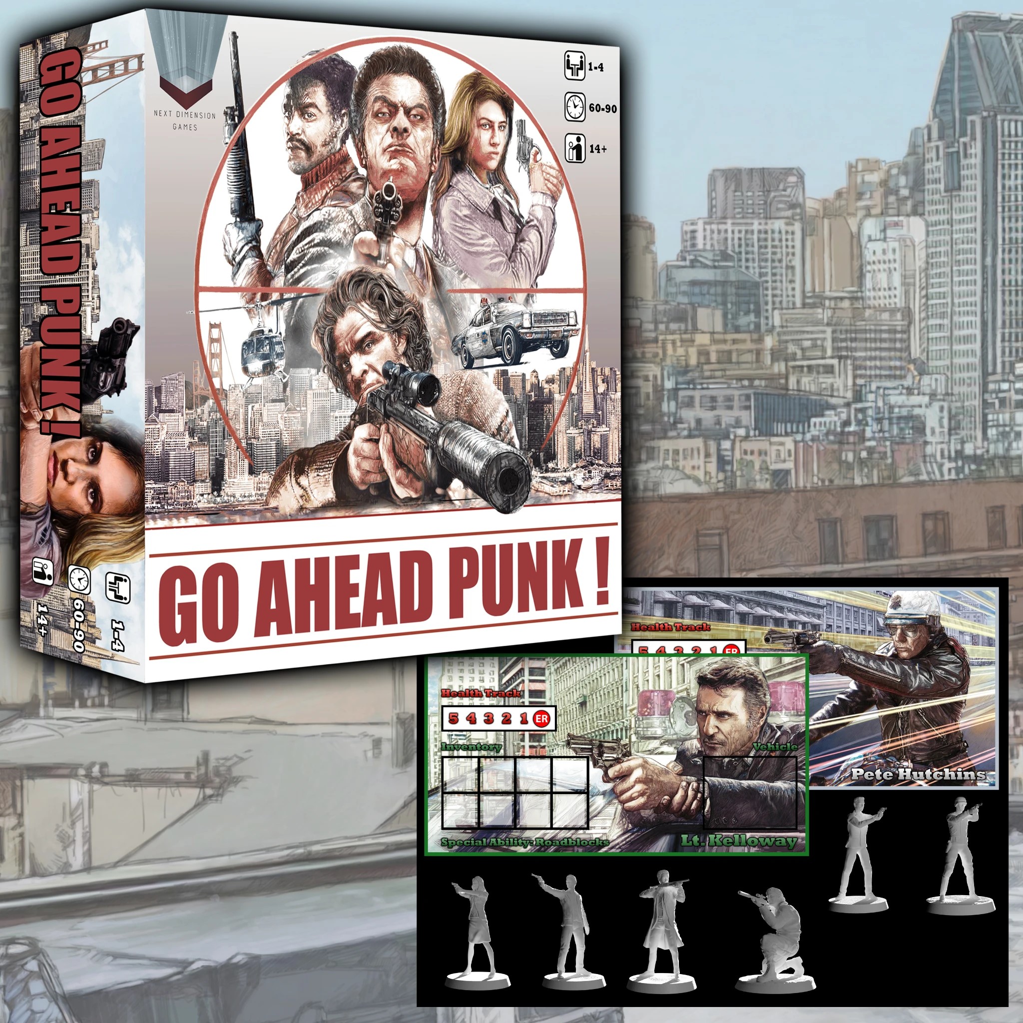Next Dimension Games Go Ahead Punk! Deluxe Edition