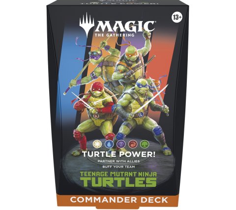 Wizards of the Coast Magic The Gathering - Teenage Mutant Ninja Turtles Commander Deck
