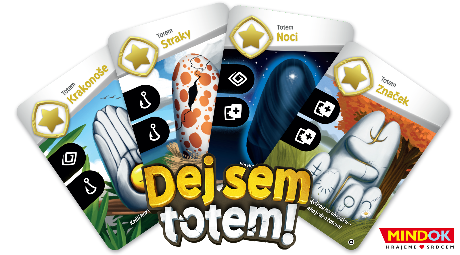 Mindok Dej sem totem! – promo karty