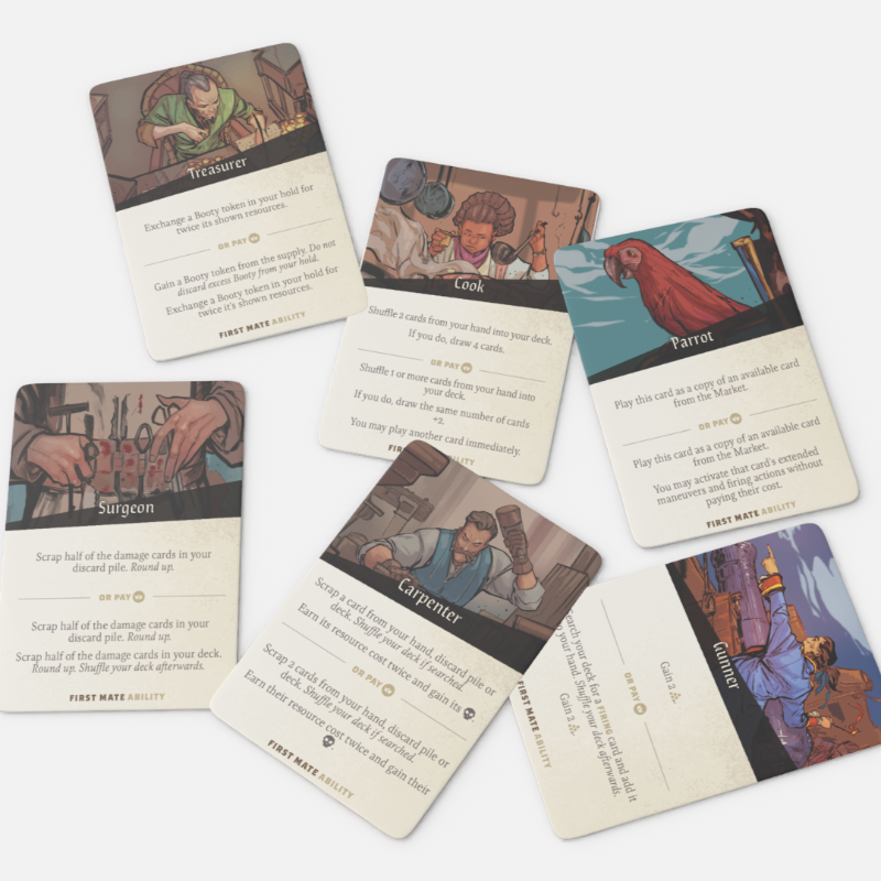Rock Manor Games Seas of Havoc First Mates Expansion